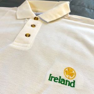 Vintage Ireland 🇮🇪 Polo Screen Stars ✨ Tag 🏷 💧